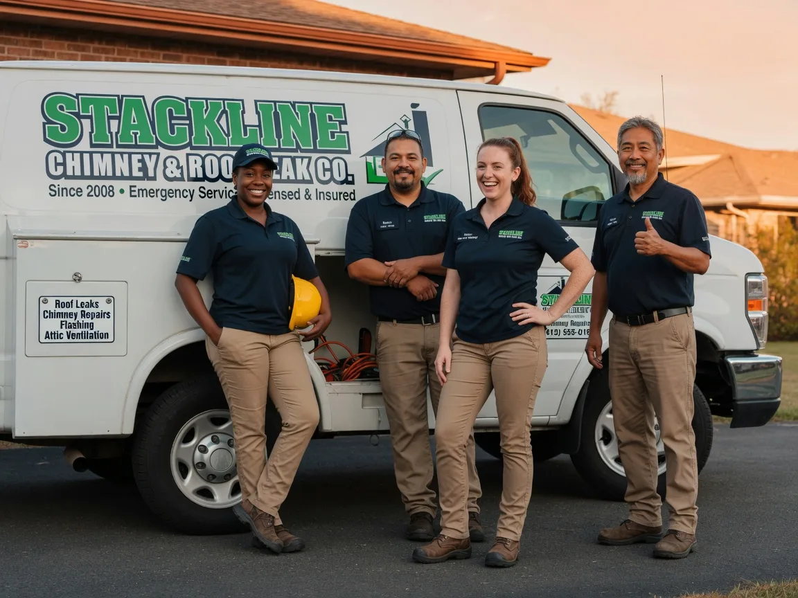Chimney flashing repair company in Hobbsville, NC
